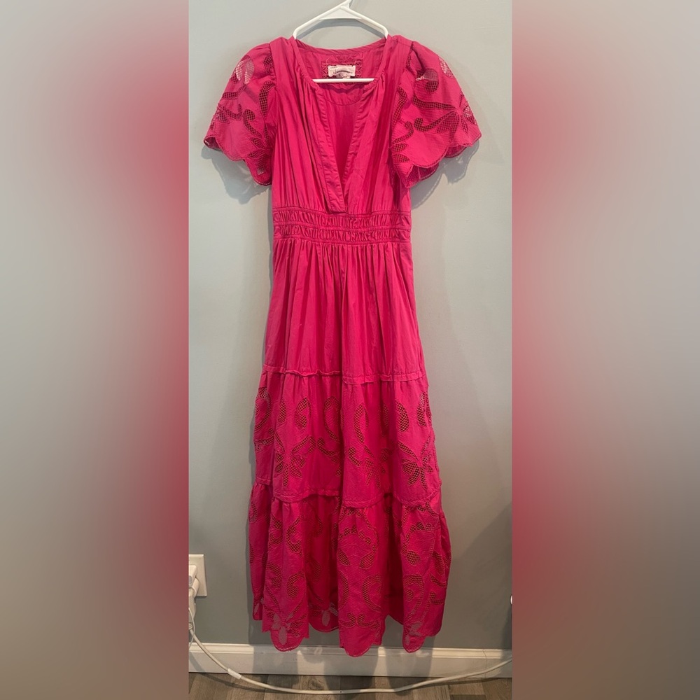 Anthropologie Somerset Maxi Dress: Cutwork Edition - Picture 3 of 11